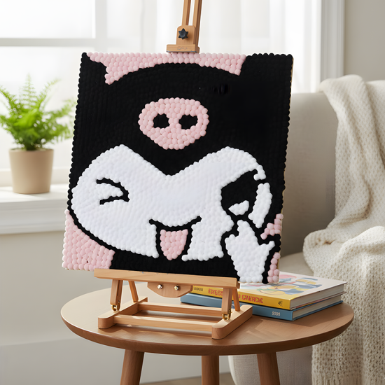 Pompom Ball Mosaic Art